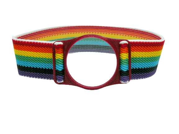 Freestyle Libre sensor holder – Rainbow – Prikkedief